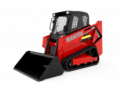 Manitou Compact Tracked Skid Steer Hire Perth